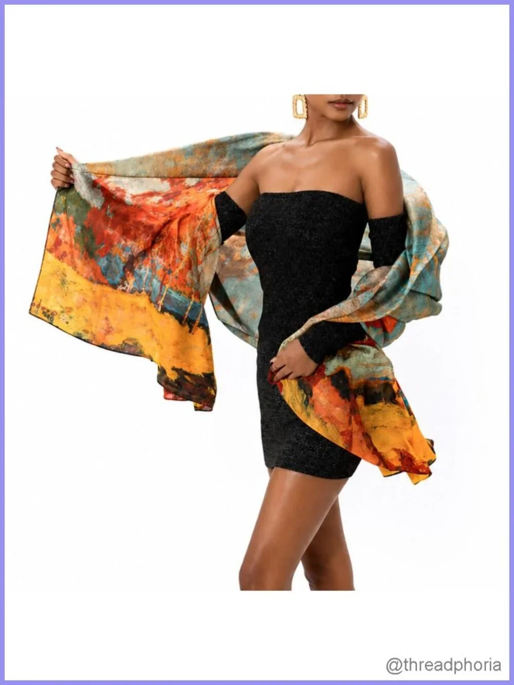 100% Mulberry Silk Scarf Women Extra Large Shawl Wrap 43x75